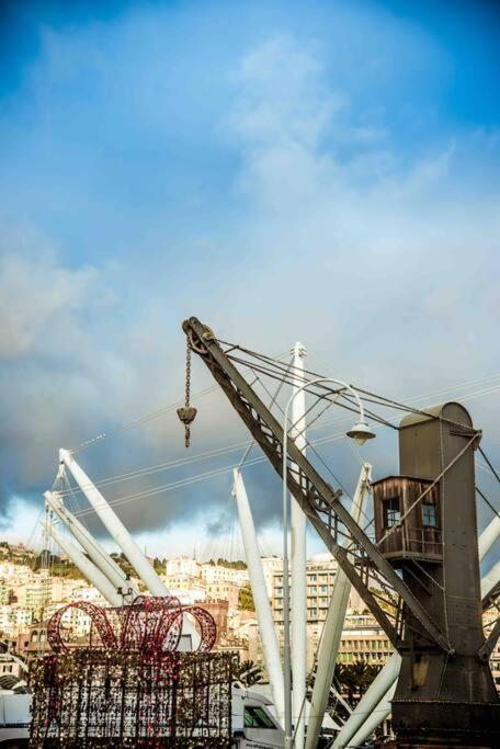 Apartamento La Finestra Sul Cielo Del Porto Antico Di Genova Exterior foto